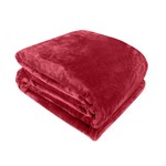 Cobertor Sultan Microfibra Casal - Vermelho