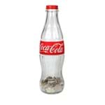 Cofre Garrafa Vidro Formato 3D Coca-Cola