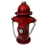 Cofre Hidrante Retro Bombeiros Vintage Miniatura