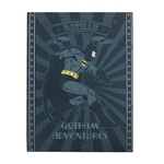 Cofre Livro Decorativo Dc Comics Batman Preto em Metal