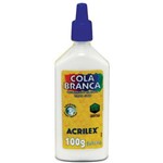 Cola Escolar Acrilex 100g Acrilex Pacote com 03
