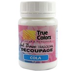 Cola Gel Base Decoupage Tradicional True Colors 80ml