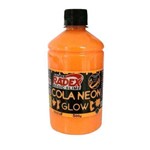 Cola Neon Radex Magic Slime 500g - Laranja