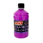 Cola Neon Radex Magic Slime 500g - Roxo