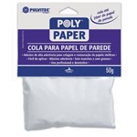 Cola P/ Papel de Parede 50g Polypaper Pulvitec