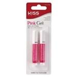 Cola para Unhas Postiças Kiss NY - Pink Gel 1 Un