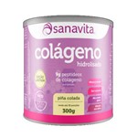 Colágeno Hidrolisado Sabor Piña Colada Sanavita - 300g