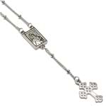 Colar Rosary Silver Chain - Prata