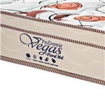 Colchão Queen Pillow Top Prodormir Vegas Mel - Probel - Palha / Marrom