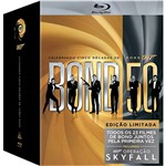 Coleção Blu-Ray 007 Celebrando Cinco Décadas de Bond - Incluindo 007 Operação Skyfall (23 Discos)