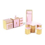 Coleção Casinha Kit Cozinha Rosa Pink