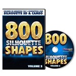 Coleção Dvd 800 Shapes Silhouette - Volume 2