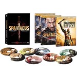 Coleção Spartacus: Duas Temporadas Sangue e Areia + Deuses da Arena Completas (8 DVDs)