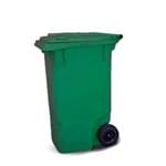 Coletor de Lixo 240L, C240VD Verde - Bralimpia