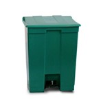 Coletor de Lixo com Pedal Verde 30 Litros Bralimpia