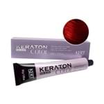 Coloração Keraton Dual Block 6.66 Louro Escuro Vermelho Extra Intenso
