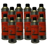 Combo 12 Spray Silicone Lubrificante para Esteiras