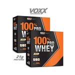 Combo 100% Pro Whey Voxx 1,8kg - Baunilha