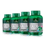 Combo 4x Cálcio e Vitamina D 60 Caps - Copra Val. 04/2019