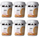 Combo 6x Pasta de Amendoim Crocante - 1005kg - Max Titanium