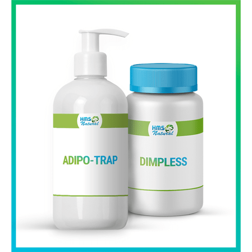 Combo Adipo-trap + Dimpless Pump Loção + Pote Cápsula