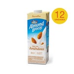 Combo Alimento com Amendoa Almond Breeze Baunilha 1l - 12un