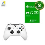 Combo Controle Sem Fio Xbox One S + Live 3 Meses