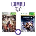 Combo: Dante's Inferno - Xbox 360 + Destiny: The Taken King (edição Lendaria) - Xbox 360