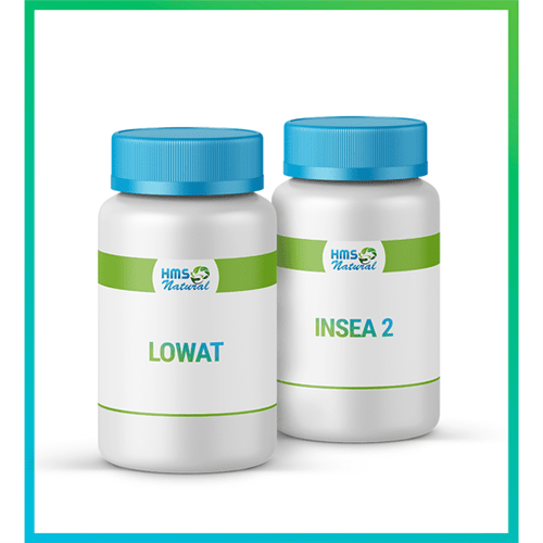 Combo Emagrecedor - Procurados - Lowat + Insea 2 2 Potes Cápsulas