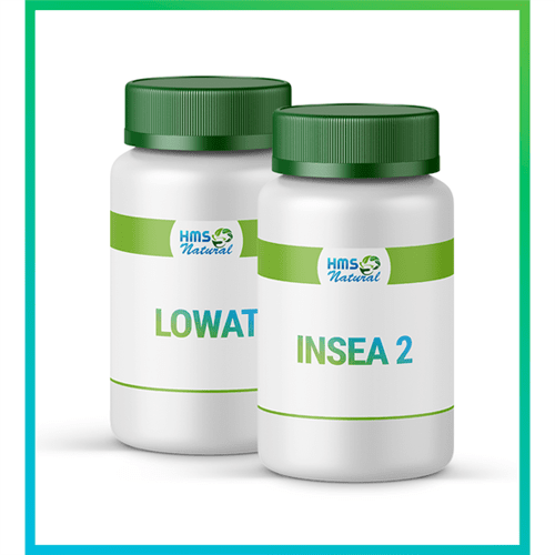 Combo Emagrecedor - Procurados - Lowat + Insea 2 Vegan 2 Potes Cápsulas