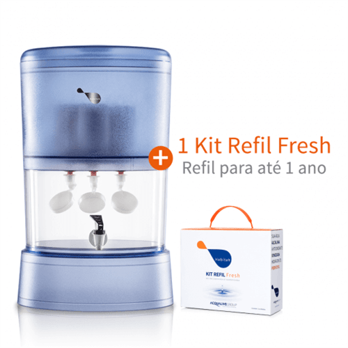 Combo Habitah Fresh 10L Self + 1 Kit Refil Fresh Extra