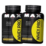 Combo Kit Homem/Mulher 2x Whey/wey/way Protein Concentrado Puro 1kg Max Titanium
