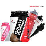 Combo Kit Mulher Massa Magra Pele Saudável - Whey Protein Isolado 450g + Colageno Pro-F + Squeeze - Sabores