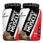 Combo Kit 2x Whey Wey Way Wei Wai Protein 100% Muscle 900g - Body Action Promoção