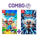 Combo Mario + Rabbids: Kingdom Battle + The Binding Of Isaac: Afterbirth+ - Switch