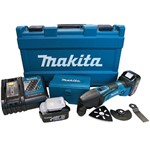 Combo Multicortadora + 2 Baterias 14.4/18V + Maleta e Acessórios - DTM50RFEX1 - Makita
