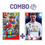 Combo Super Mario Odyssey + FIFA 18 - Switch