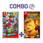 Combo Super Mario Odyssey + Rayman Legends Definitive Edition - Switch