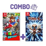 Combo Super Mario Odyssey + The Binding Of Isaac: Afterbirth+ - Switch