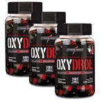 Combo 3x Oxydrol 120 Caps Integralmédica 420mg Cafeína