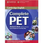 Complete Pet Sb With Cd-Rom