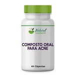 Composto Oral para Acne 60 Doses