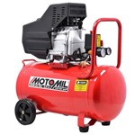 Compressor de Ar 8,8 Pés 50L 2,5HP Monofásico Motomil