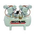 Compressor de Ar Odontológico 2X1 Hp Mono Bivolt Cmo-12/150 Motomil