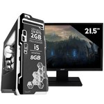 Computador com Geforce Gt 730 Intel Core I5 8gb HD 1tb Monitor 21,5 Acer Full HD Easypc