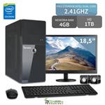 Computador com Monitor 19,5 Intel Dual Core 2.41ghz 4gb HD 1tb 3green Triumph Business Desktop