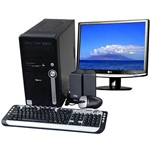 Computador E4500 com Intel® Core 2 Duo 2GB 250GB DVD-RW Linux - Ezpac + Monitor LCD W1752T 17" (1440x900) Widescreen - LG