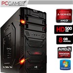 Computador Gamer Aerocool AMD 7300, Radeon HD 8470D, 500GB HD, 8gb Ram, Windows 7