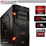 Computador Gamer GT AMD A6 7400K, 8GB Ram, Radeon R7, 1TB