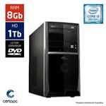 Computador Intel Core I3 8ª Geração 8GB HD 1TB DVD Certo PC Smart 1016